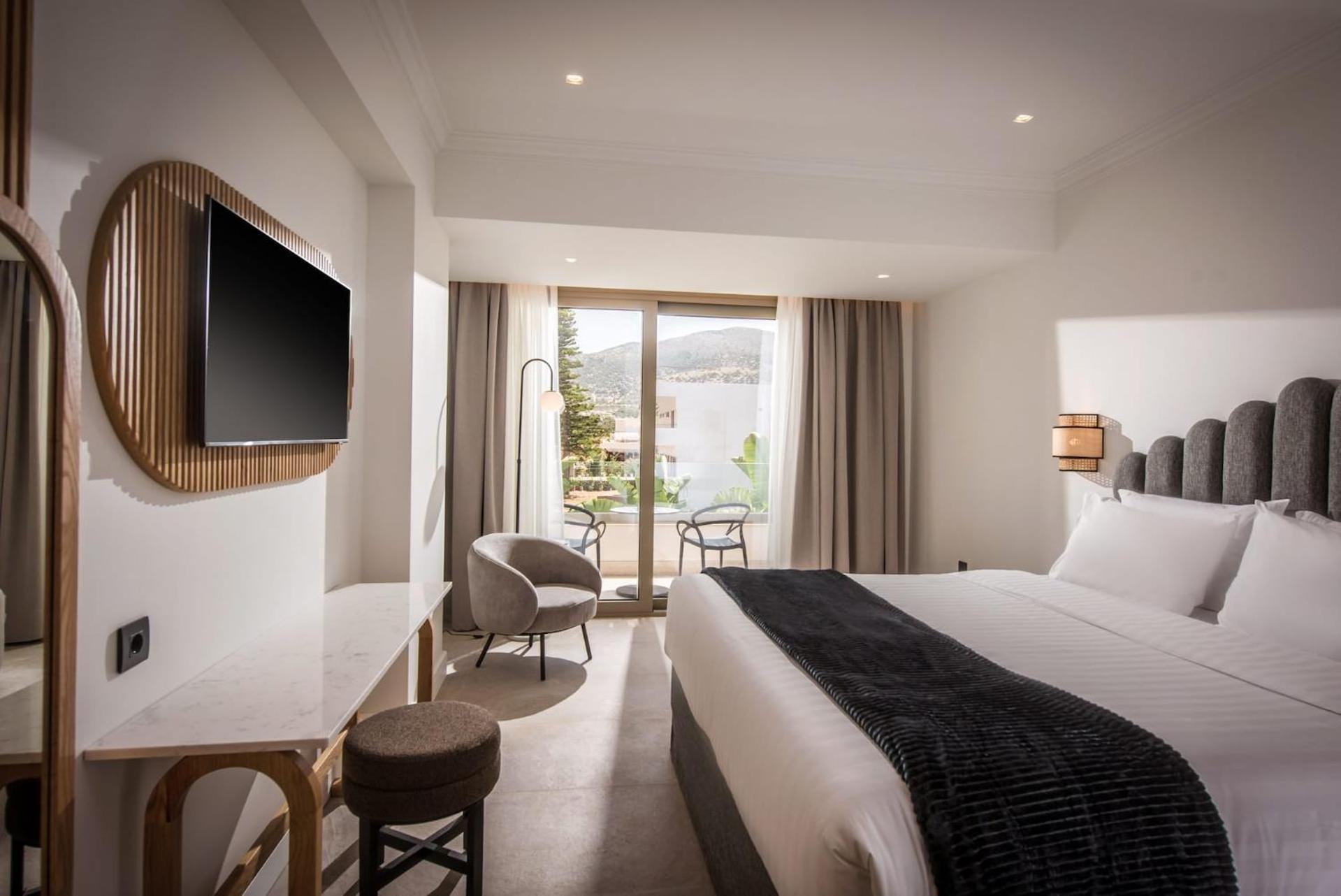 Drossia Palms Hotel And Nisos Beach Suites Malia  Exterior photo